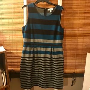 Ann Taylor Loft Stripped Dress